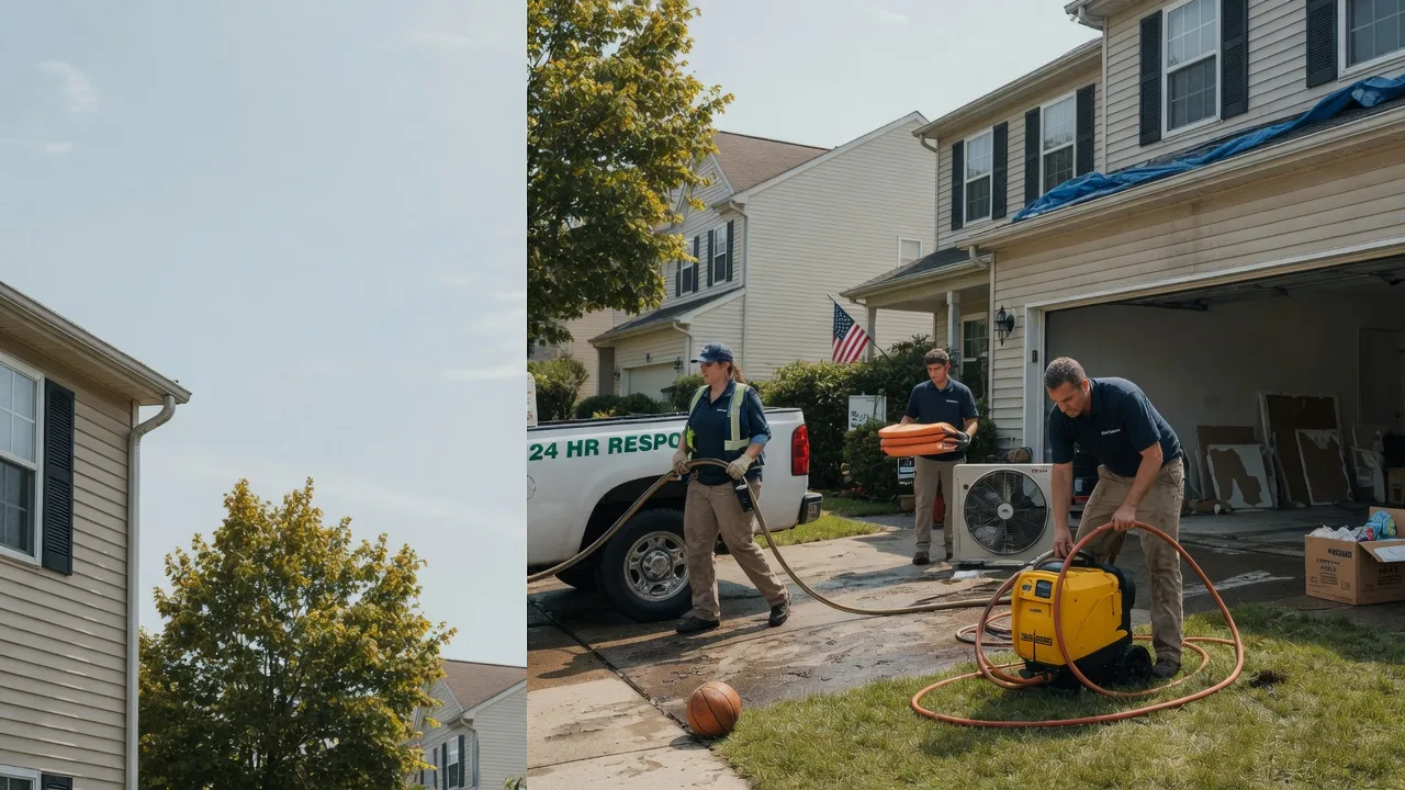 Emergency Water Damage Restoration in Temple Hills, MD near me